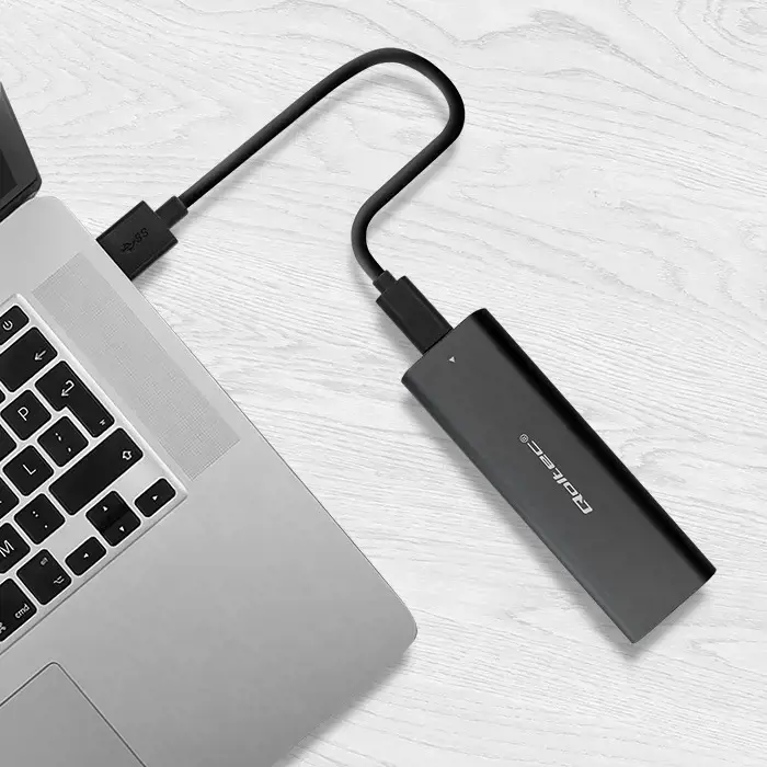 QOLTEC 50311 M.2 SATA SSD / NGFF / C tipo USB korpusas