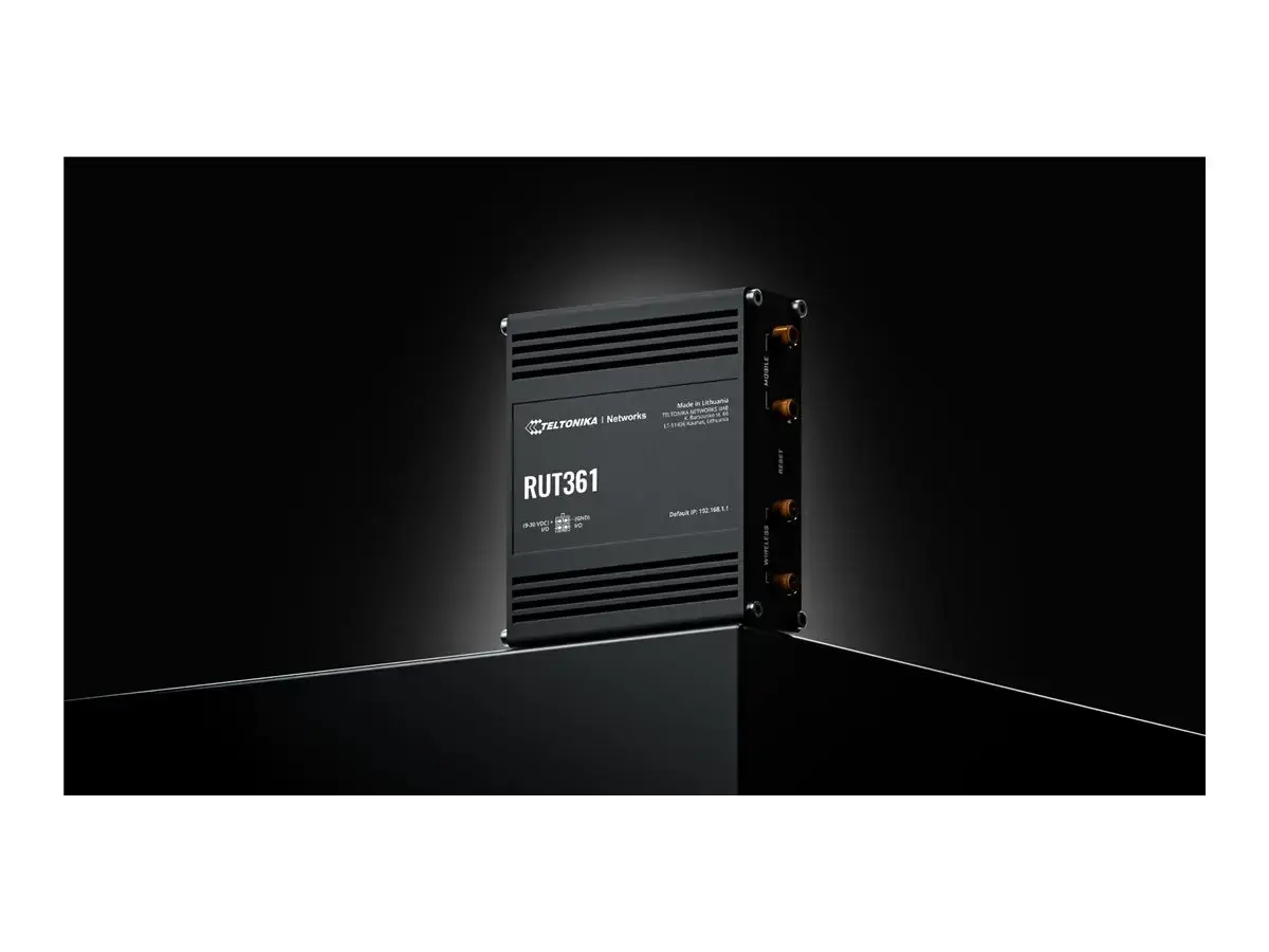 LTE CAT 6 Router | RUT361 | 802.11n | 10/100 Mbit/s | Ethernet LAN (RJ-45) ports 2 | Mesh Support No | MU-MiMO Yes | 4G