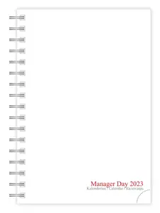 Vidaus blokas kalendoriui MANAGER DAY 2023, A5