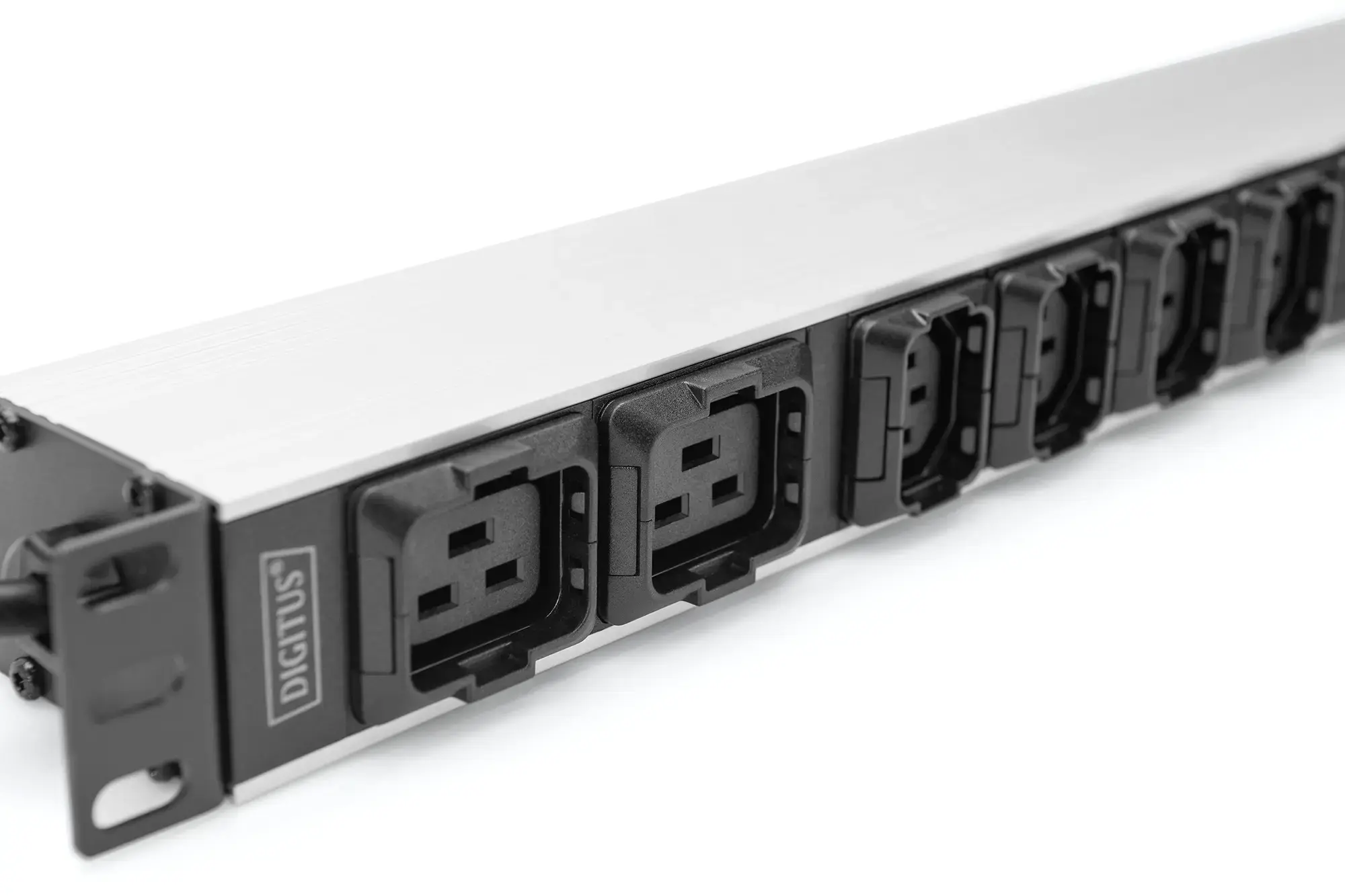 Digitus Socket Strip with Aluminum Profile, 10-way, IEC C20 plug | DN-95427 | Sockets quantity 7