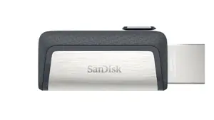 "SanDisk Ultra Dual Drive" USB Type-C atmintinė 64 GB; EAN:619659142056