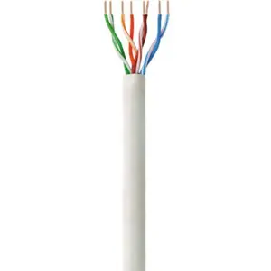 TECHLYPRO 022823 TechlyPro UTP Cat6 kabelis 4x2 CCA 305 m dėžutė pilka