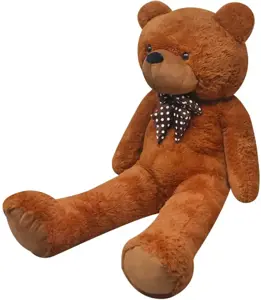 XXL minkštas pliušinis žaislas meškiukas, rudas, 85cm