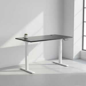 Reguliuojamo aukščio stalas Up Up Thor Baltas, Stalviršis M Juodas