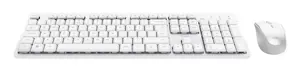 Trust Ody II Wireless US - set (keyboard + mouse), white