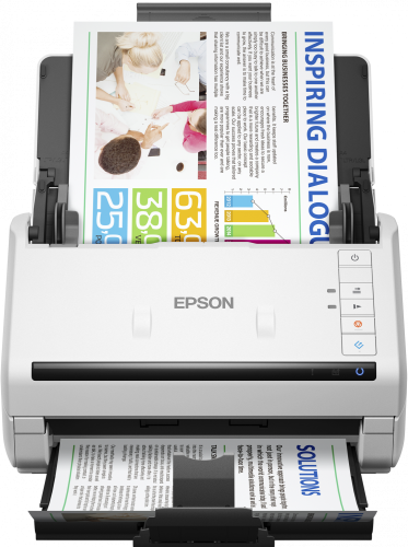 "Epson DS-530 II", 215,9 x 6096 mm, 600 x 600 DPI, 30 bitų, 24 bitų, 10 bitų, 8 bitų