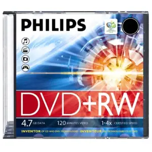 Philips DVD+RW DW4S4S05F/10, DVD-RW, 4.7 GB