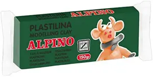 Plastilinas ALPINO 150g žalias