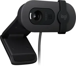 "Logitech Brio 100", 2 MP, 1920 x 1080 taškų, "Full HD", 30 kadrų per sekundę, 1280x720@30fps, 1920x1080@30fps, 720p, 1080p