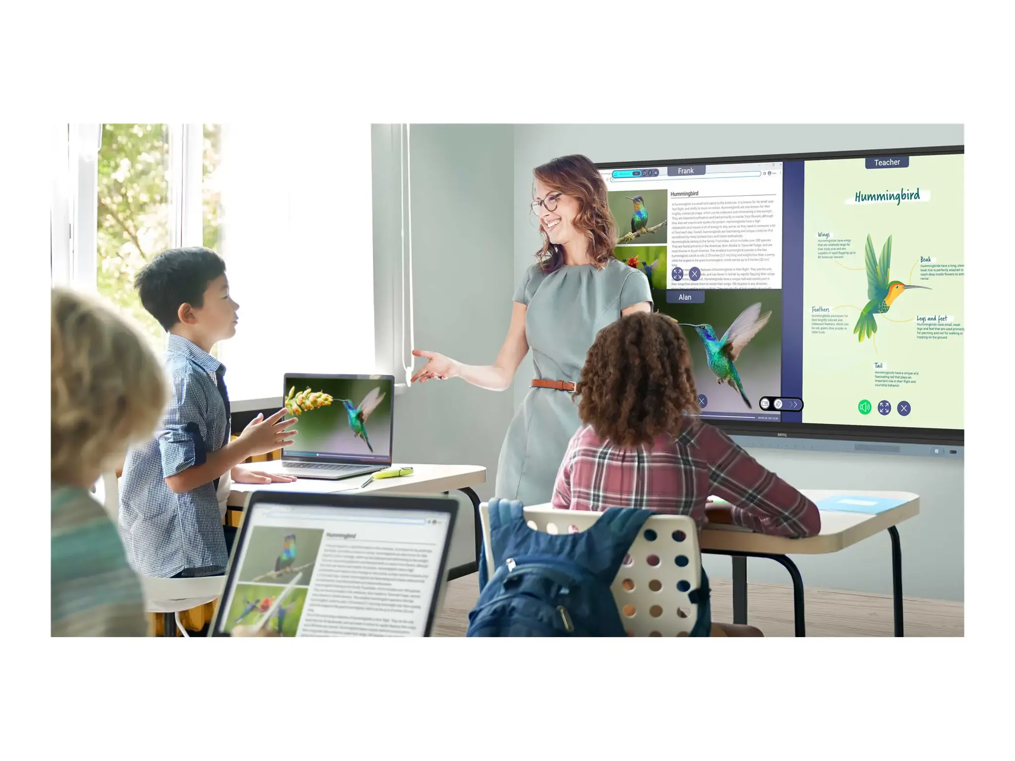 Benq RM7504 | Interactive Flat Panel | 75 " | 450 cd/m² | Landscape | Android | Wi-Fi | 50000:1 | 8 ms