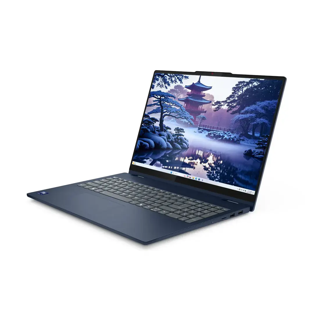 Lenovo IdeaPad 5 2-in-1 16IAL10 Intel Core Ultra 7 255U Hybrid (2-in-1) 40.6 cm (16") Touchscreen WUXGA 32 GB LPDDR5x-SDRAM 1 TB SSD Wi-Fi 6 (802.11ax) Windows 11 Home English Blue New Repack/Repacked