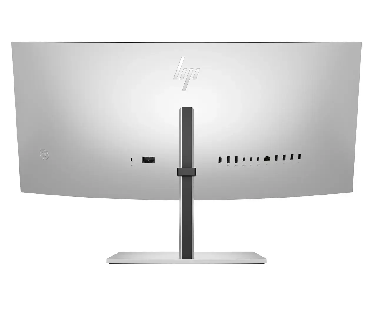 HP 734pm Series 7 Pro Curved Conferencing Monitor - 34" 3440x1440 WQHD 400-nit 120Hz AG, Curved, IPS HDR, USB-C(100W/65W/15W)/HDMI/DisplayPort Daisy-Chain, 5x USB-A, speakers, 5MP webcam, RJ-45 LAN, height adjustable/tilt/swivel, 3 years