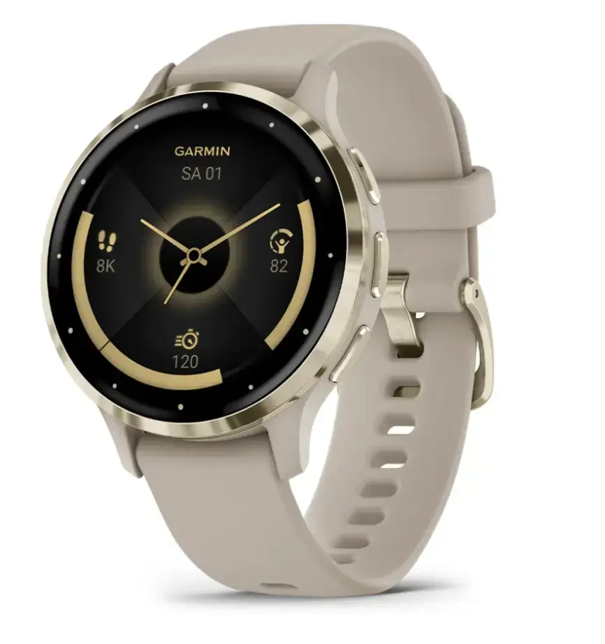 IŠMANUSIS LAIKRODIS VENU 3S/GRAY/GOLD 010-02785-02 GARMIN