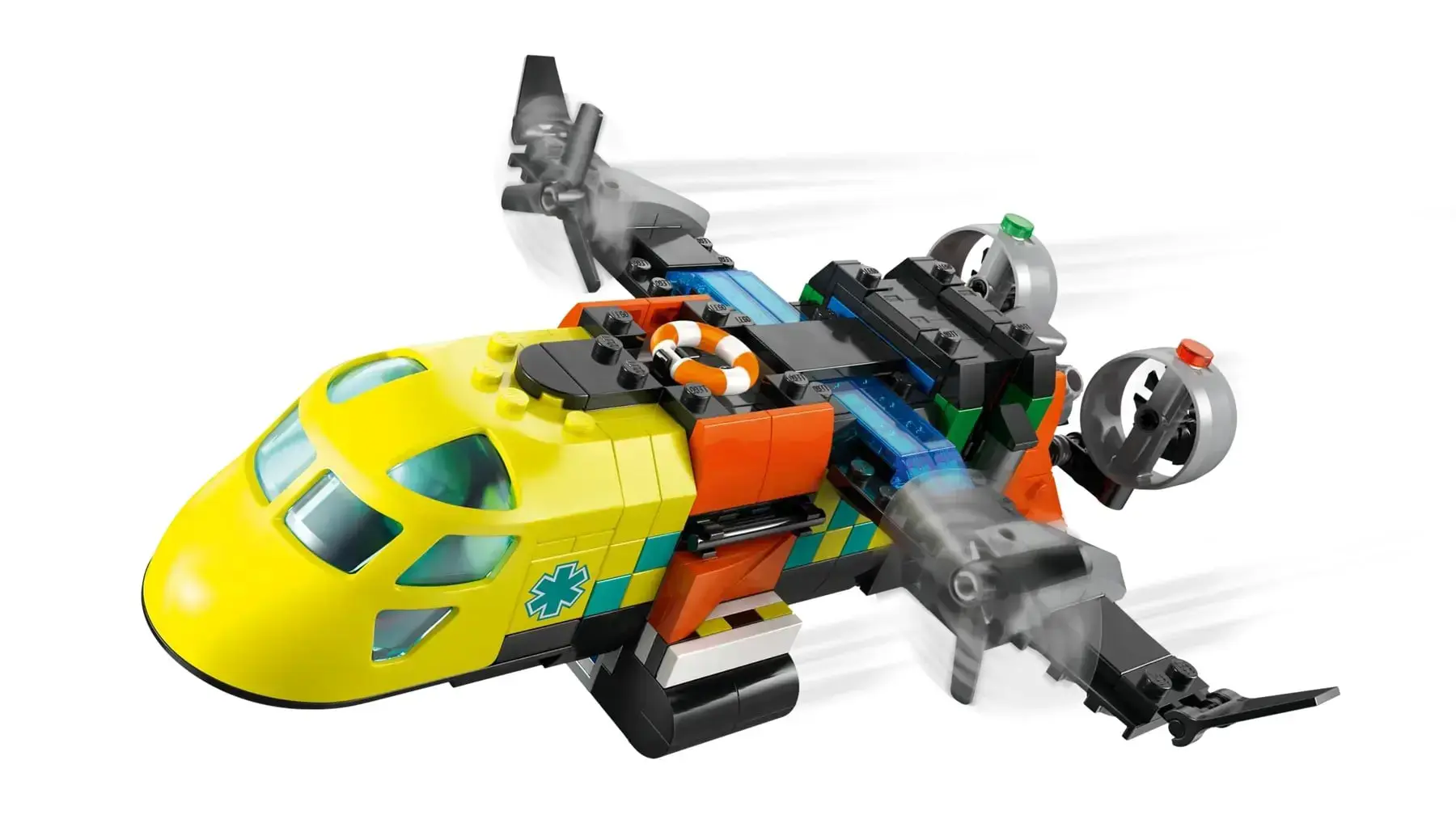 LEGO CITY 60505 Airplane, Service Truck and Hovercraft Rem