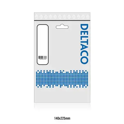 Kabelis DELTACO DisplayPort, Ultra HD in 60Hz, 21.6Gb/s, baltas, 1.0m / DP-1011
