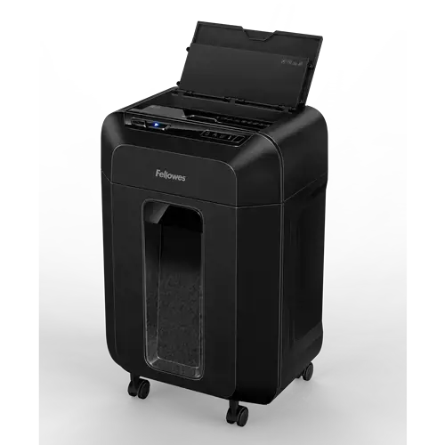 "Fellowes Automax 80M", smulkinimas dalelėmis, 22 cm, 4 x 12 mm, 17 L, 4 ratukai, 80 lapų