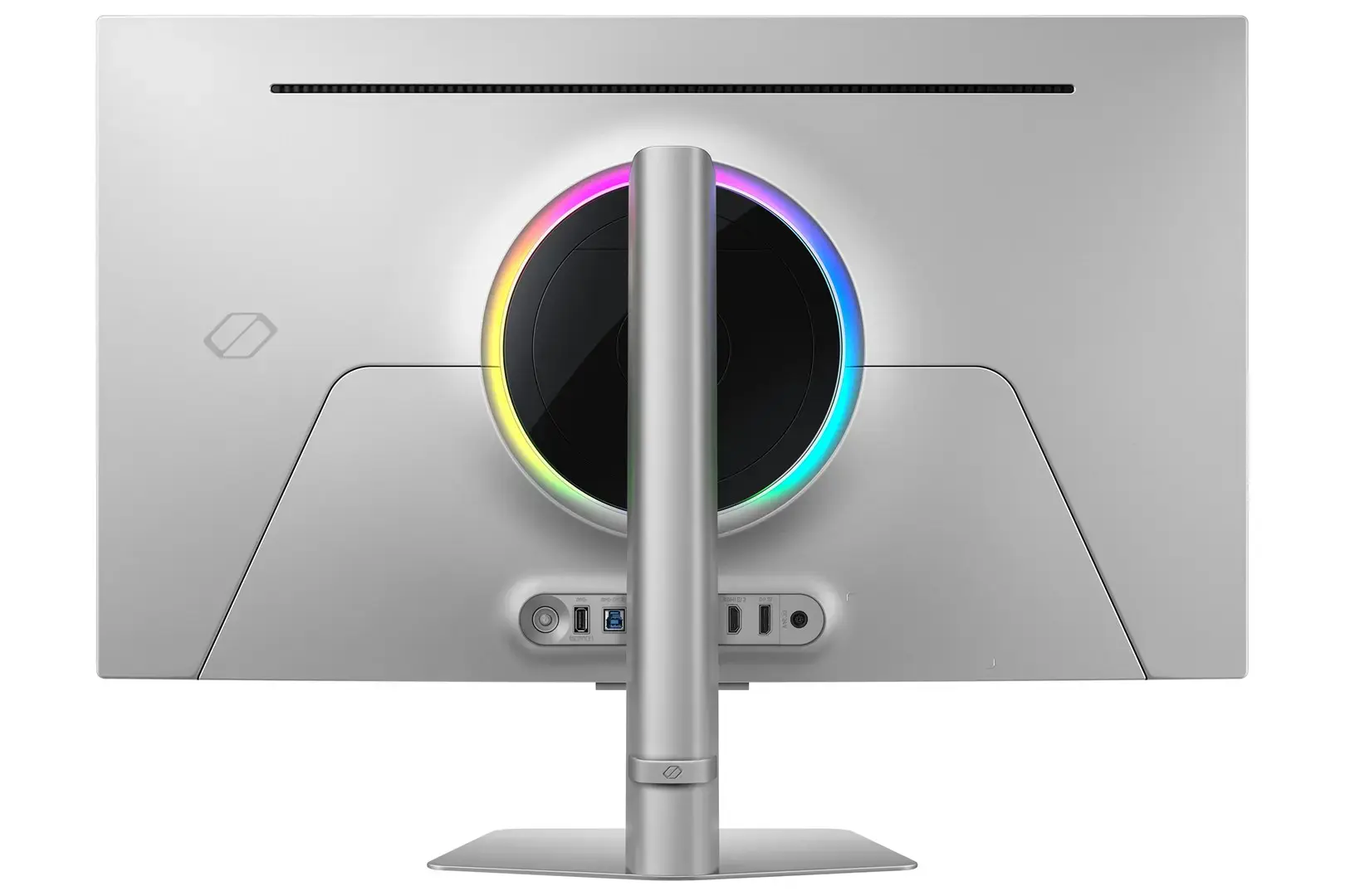Samsung G81SF computer monitor 81.3 cm (32") 3840 x 2160 pixels 4K Ultra HD OLED Silver