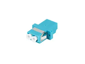 Fiber optic adapter MM LC/UPC duplex OM3