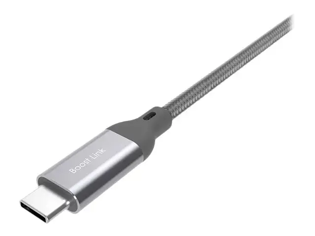 Silicon Power Boost Link Nylon LK30AC, 1 m, USB A, USB C, USB 3.2 Gen 1 (3.1 Gen 1), 5000 Mbps, pilka