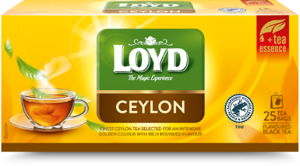 Aromatizuota juodoji arbata LOYD Ceylon, 25 x 2g