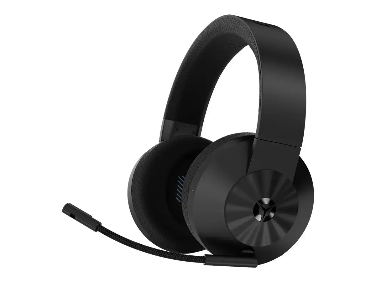 Lenovo Legion H600, laidinis ir belaidis, žaidimų, 20 - 20000 Hz, 320 g, ausinės, juodos spalvos