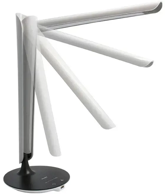 Platinet stalinė lempa su USB įkrovikliu PDL9 8W (43128)