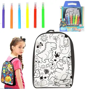 WOOPIE ART&FUN dailės rinkinys mergaitėms tapybos kuprinė