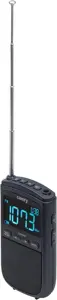 Camry | Portable mini radio | CR 1905 | Alarm function | Black