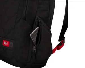 Case Logic Sporty DLBP-114 Black, Kuprinės dėklas, 35,6 cm (14")