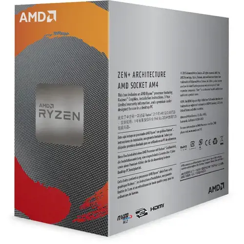 Procesorius AMD Ryzen™ 3 3200G, 3,6 GHz, AM4