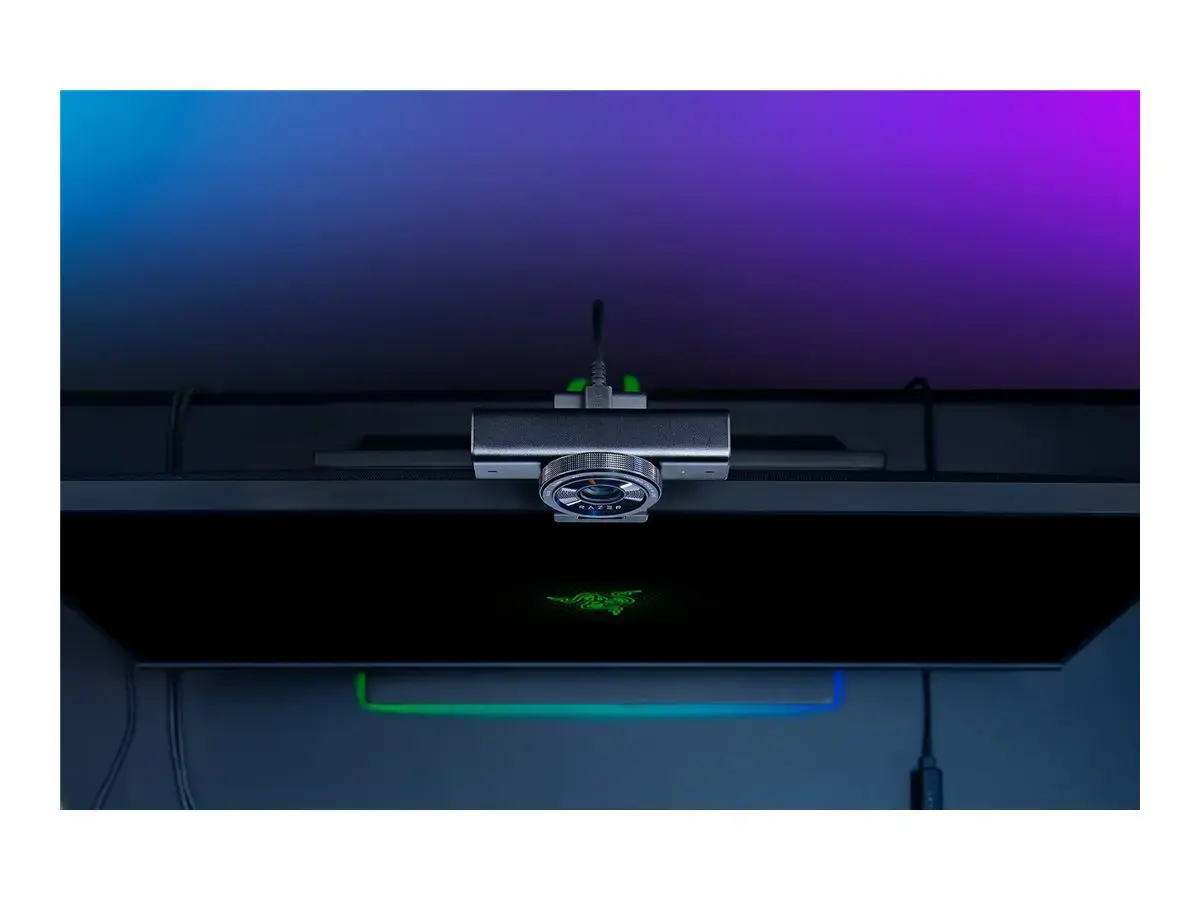 Razer | Webcam | Kiyo V2 | MJPEG up to 4K 30 FPS, 1080p 60 FPS, YUY2 up to 4K 15 FPS, 1080p 60 FPS, NV12 up to 4K 20 FPS, 1080p 60 FPS