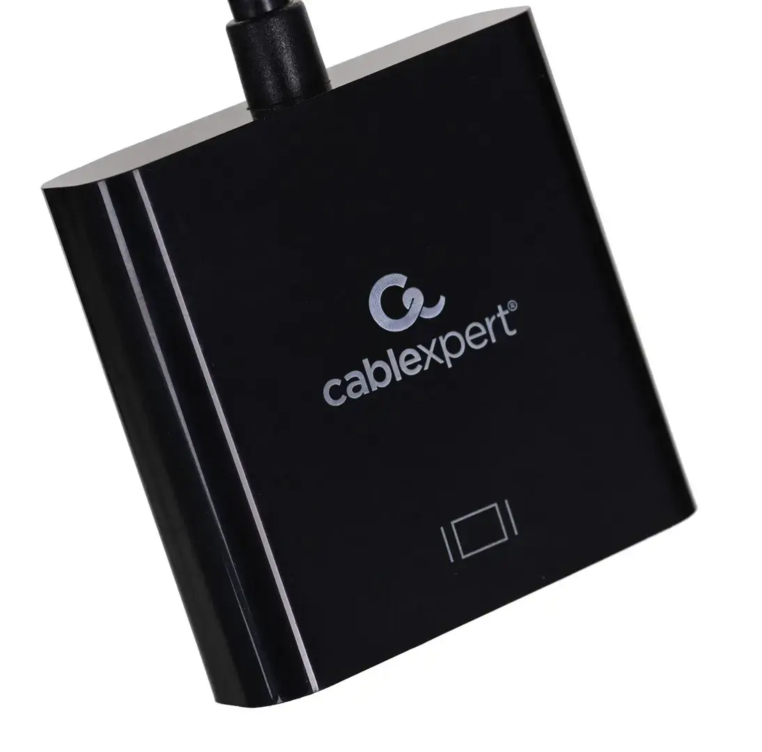 GEMBIRD USB Type-C į HDMI adapterio kabelis 4K30Hz 15cm juodas