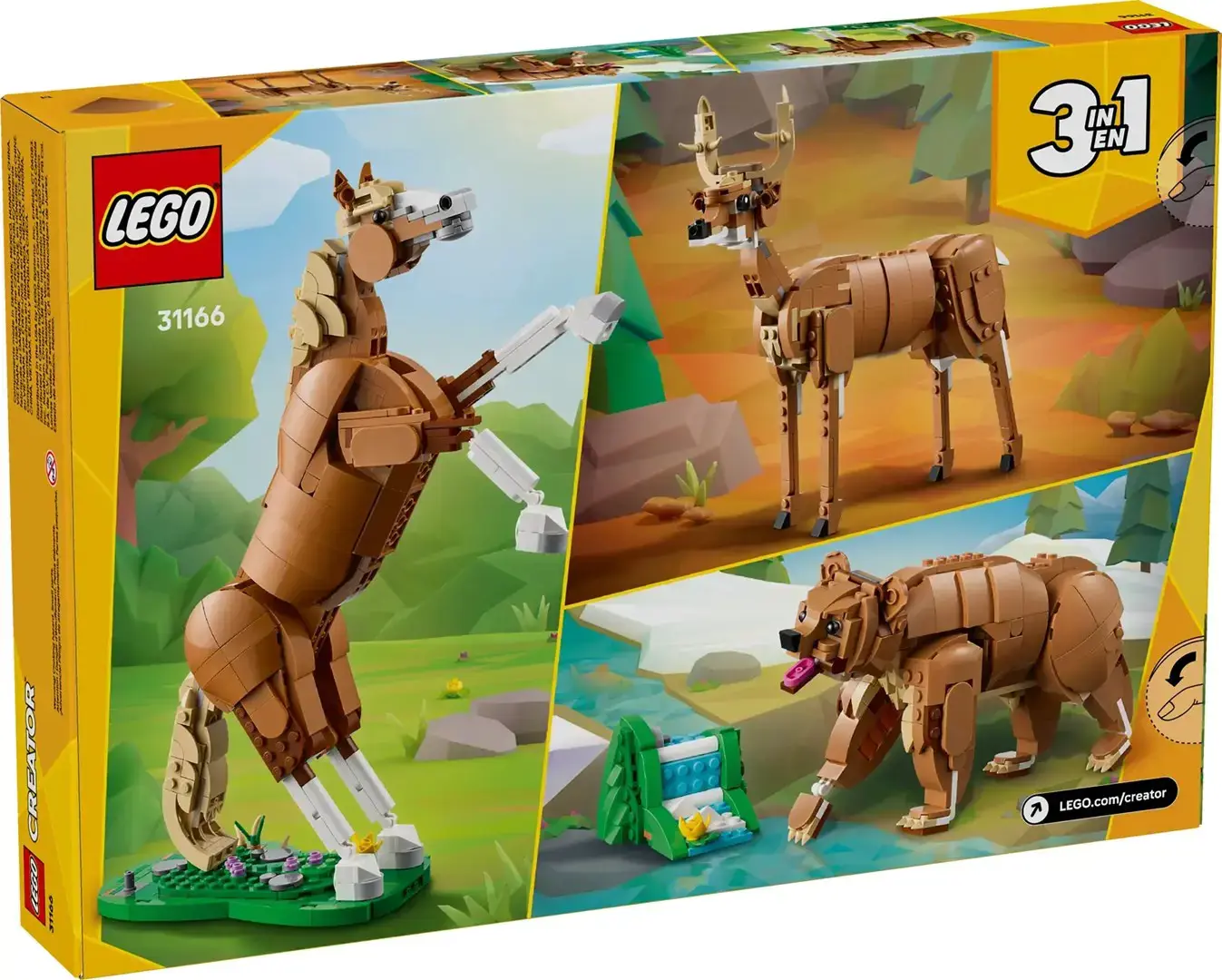 LEGO CREATOR 3 IN 1 31166 Beautiful Horse