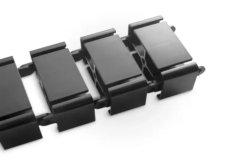 DIGITUS kabelių valdymo stuburo spalva juoda