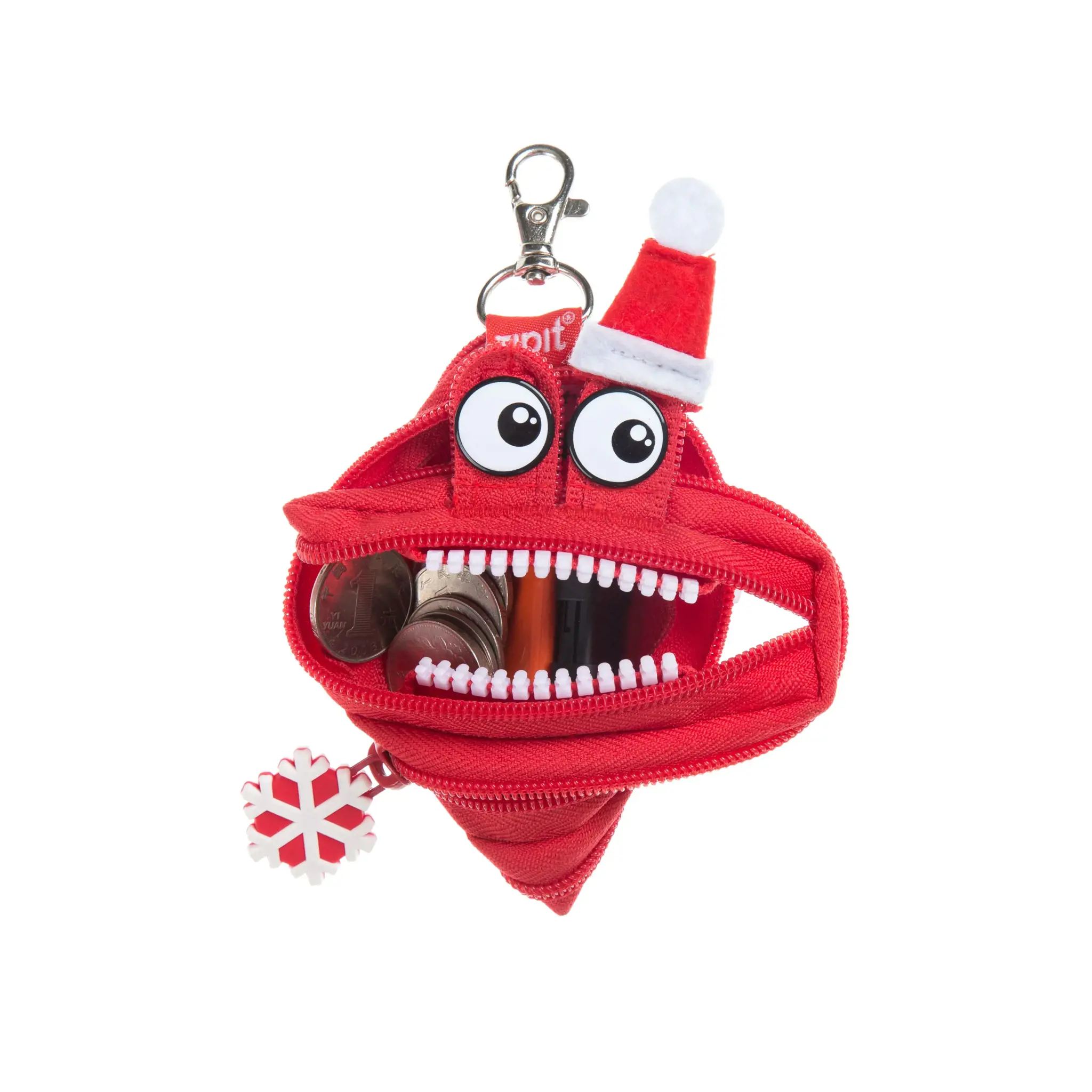 Pakabukas - piniginė ZIPIT Christmas Mini Santa