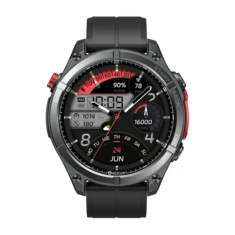 Zeblaze Stratos 4 Smartwatch (Black)