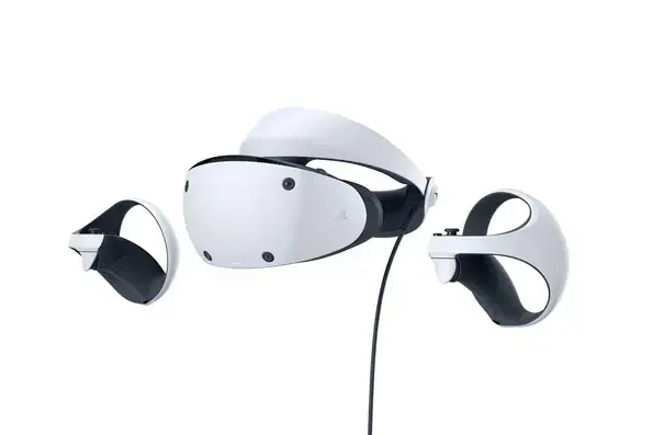 "Sony PlayStation VR2", specialus ant galvos montuojamas ekranas, juodas, baltas, 110°, vienspalvis, OLED, 2000 x 2040 taškų