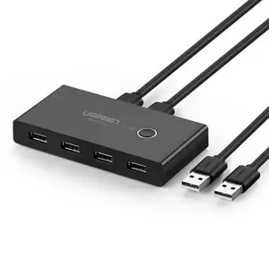 Ugreen 30767, USB 2.0, USB 2.0, Black, 1.5 m, USB, 5 V