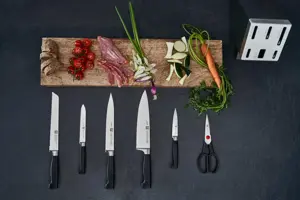 ZWILLING Four Star virtuvinių peilių rinkinys 35148-507-0 7 dalių, pilkos spalvos