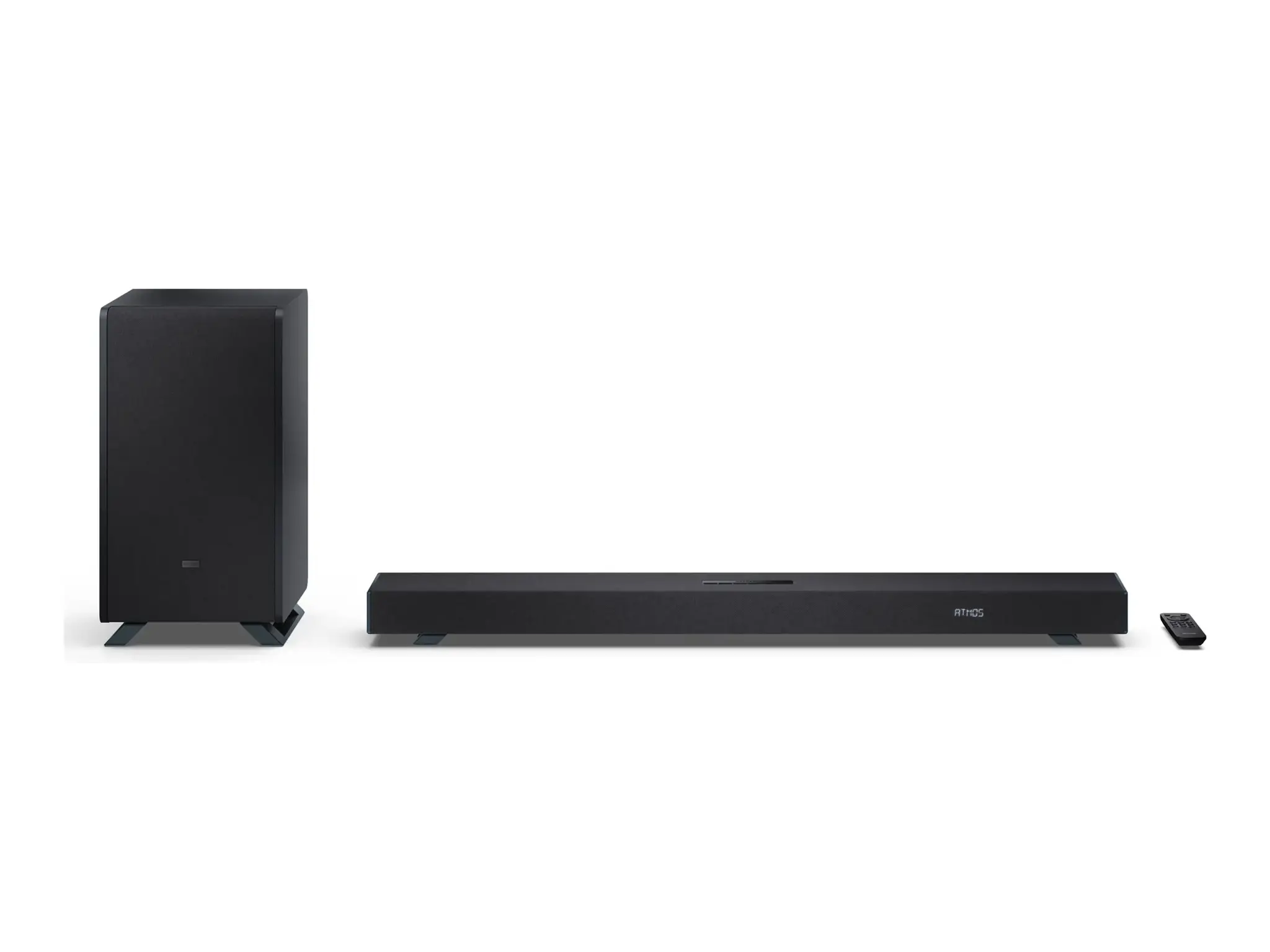 Sharp | 3.1.2 Dolby Atmos/DTS:X Soundbar with Wireless Subwoofer | HT-SBW53121(BK) | Bluetooth