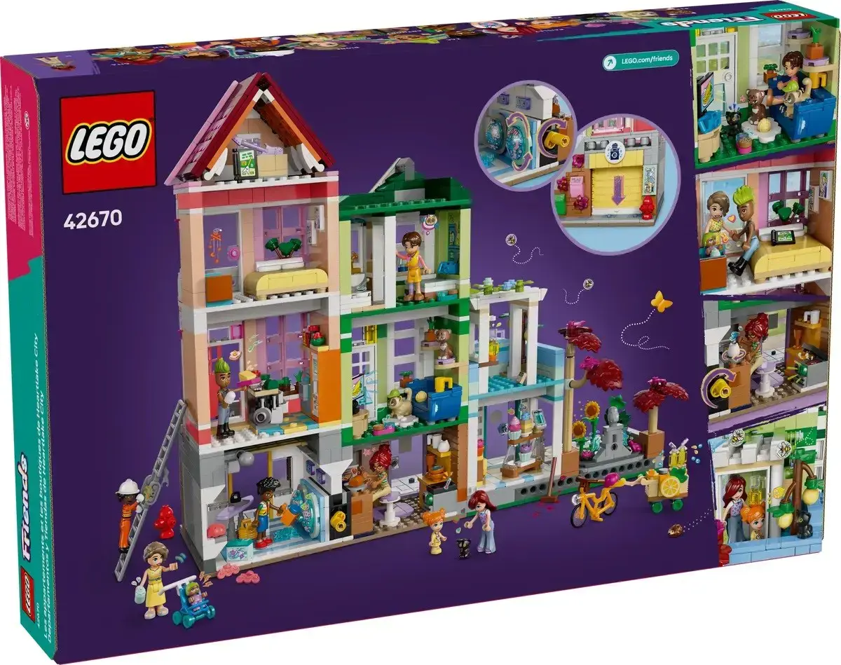 LEGO FRIENDS 42670 Heartlake City Apartments and Stores