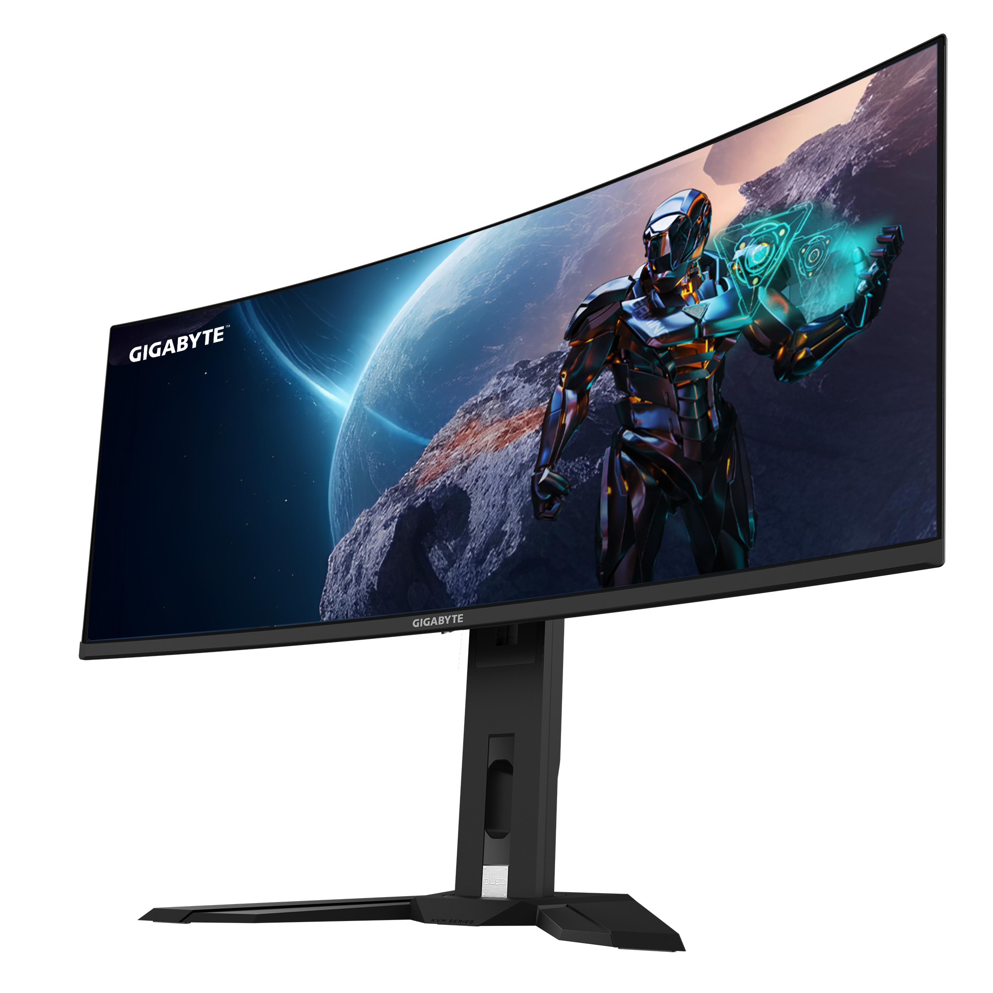GIGABYTE MO34WQC 34” OLED WQHD Curved Gaming Monitor - 3440x1440(WQHD), 175Hz, 0.03ms, KVM, 250 cd/m2, FreeSync Premium Pro, DisplayHDR True Black 400, HDMI 2.1, Displayport 1.4, 86.4 cm (34"), 3440 x 1440 pixels, Wide Quad HD, OLED, 0.03 ms, Black