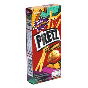 Sūrios lazdelės PRETZ, originalaus skonio, 23 g