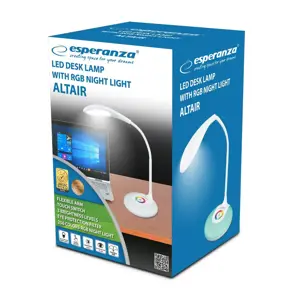 "Esperanza" ELD102 RGB stalinė lempa, 256 spalvos