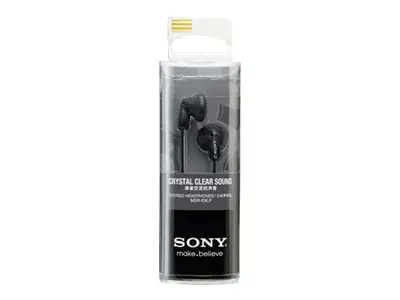 "Sony" MDR-E9LP Fontopia / In-Ear ausinės (juodos), laidinės, 18 - 22000 Hz, muzika, 6 g, ausinės, juodos