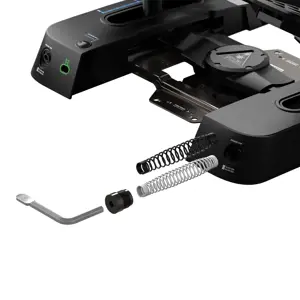 Turtle Beach VelocityOne Rudder, Pedals, PC, Xbox, Xbox One, Xbox Series S, Xbox Series X, Mode button, Wired, USB, Black