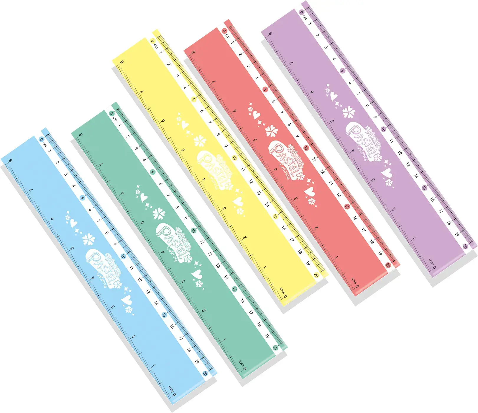 Pieštukiniai klijai Colorino Pastel 9g skaidrūs, pastelinių spalvų 1 vnt.