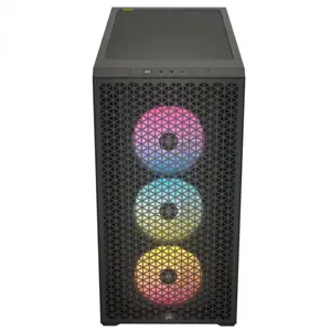 3000D Airflow RGB TG Mid-Tower juodos spalvos