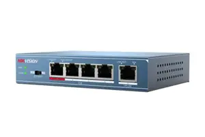 Hikvision | Komutatorius | DS-3E0105P-E | Nevaldomas | Stalinis kompiuteris | 10/100 Mbps (RJ-45) p…