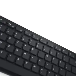 DELL KM5221W, pilno dydžio (100%), RF belaidis, QWERTY, juodas, pelė pridedama